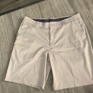 PGA Tour Golf Short Tan Size 38
